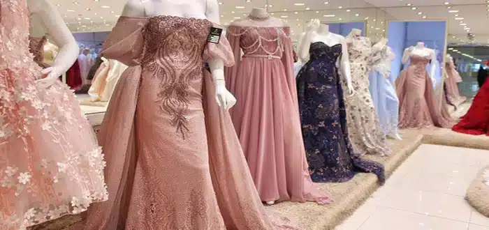 لمسات مول لفساتين الافراح