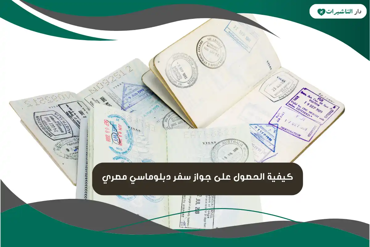  جواز سفر دبلوماسي مصري