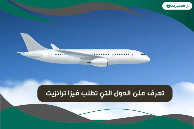 الدول التي تطلب فيزا ترانزيت