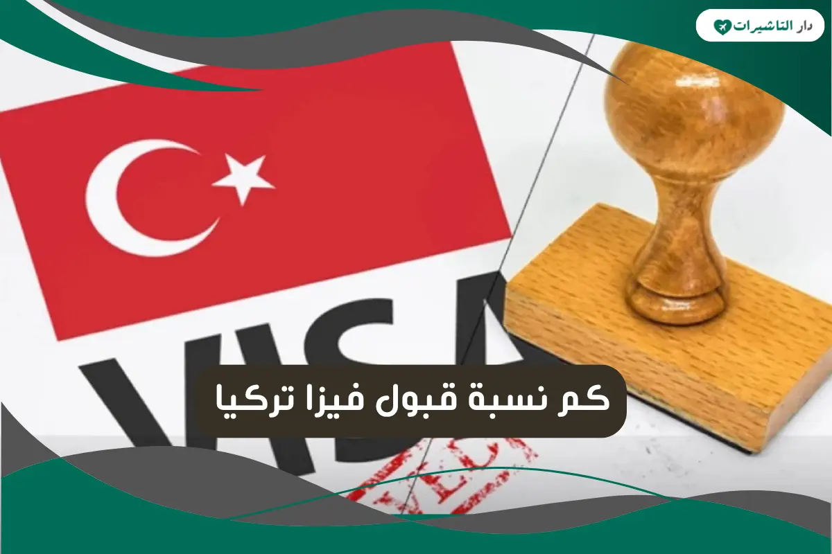 نسبة قبول فيزا تركيا