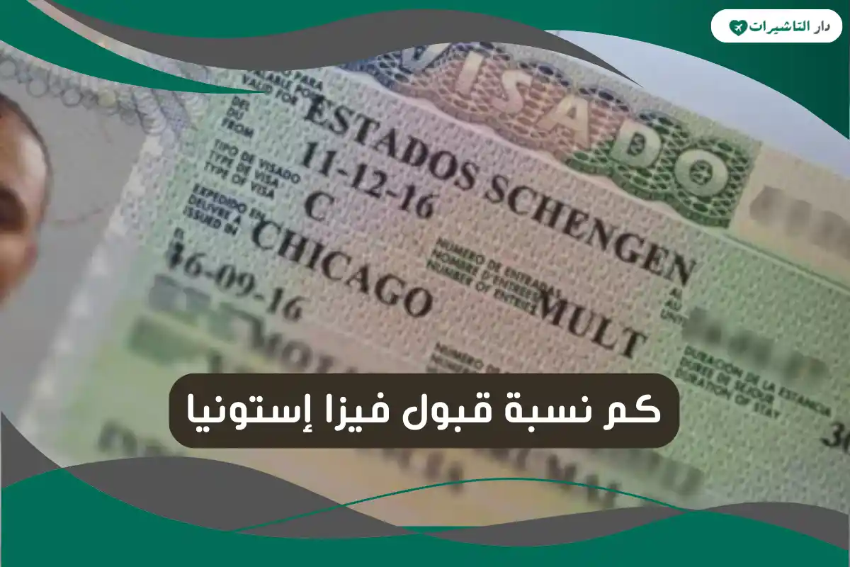 نسبة قبول فيزا إستونيا