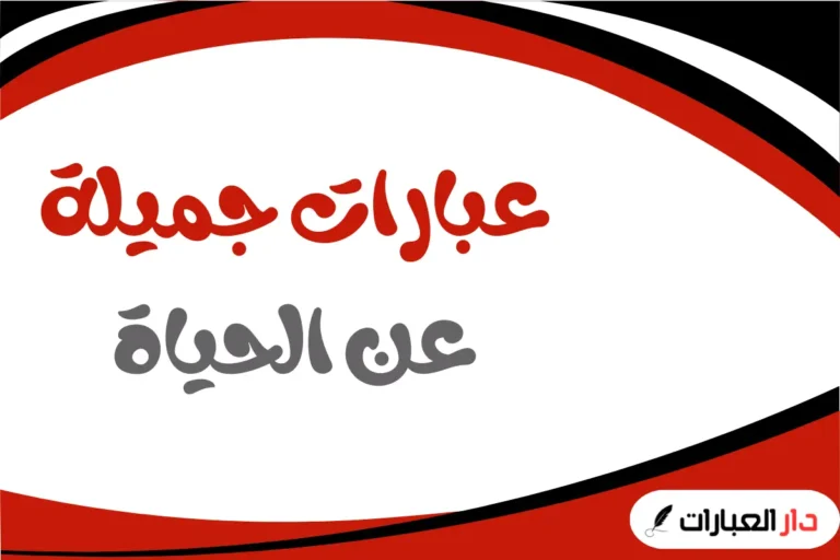عبارات جميلة عن الحياة